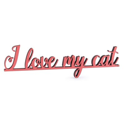 I love my cat