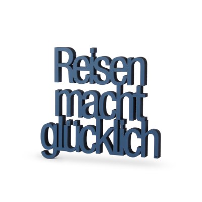 Reisen macht glücklich