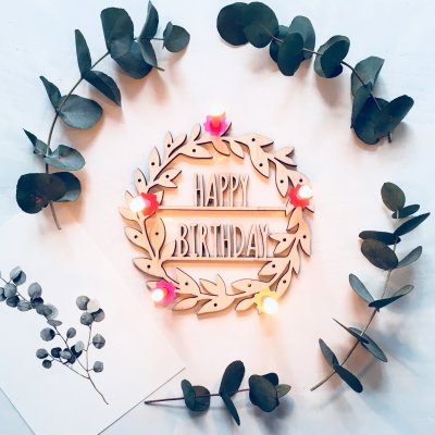 Kranz "Happy Birthday"