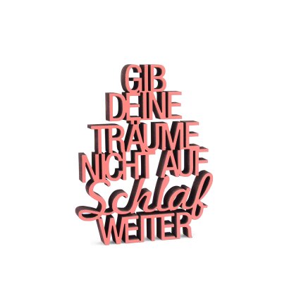 Gib deine Träume nicht auf schlaf weiter