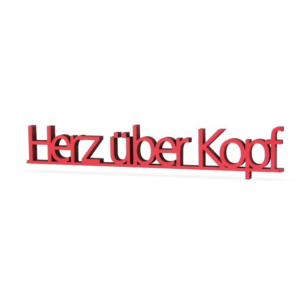 Herz über Kopf