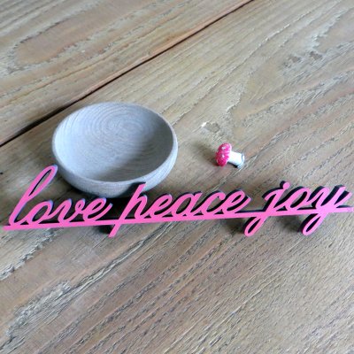 love peace joy