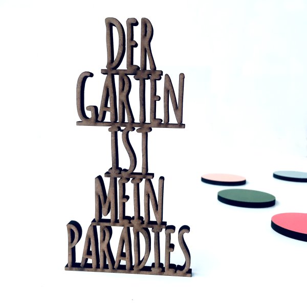 Der Garten ist mein Paradies