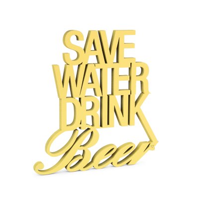 Save water drink beer