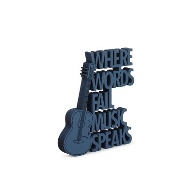 Where words fail Music speaks
