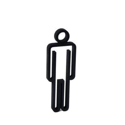 WC figure male - wide