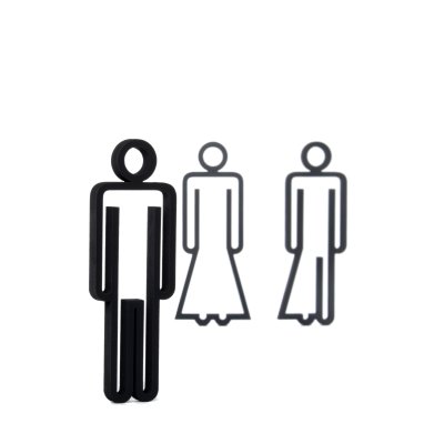 WC figure male - wide