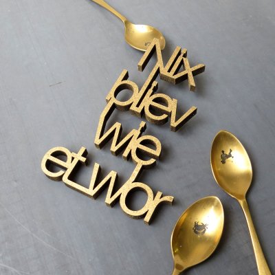 Nix bliev wie et wor - Klein