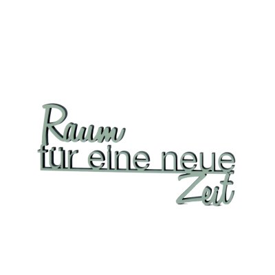 Raum für eine neue Zeit
