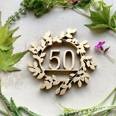Kranz "50"